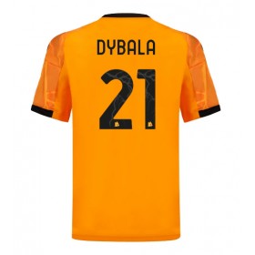 Pánské fotbalový oblečení AS Roma Paulo Dybala #21 Venkovní košile 2025-26 Krátkým Rukávem